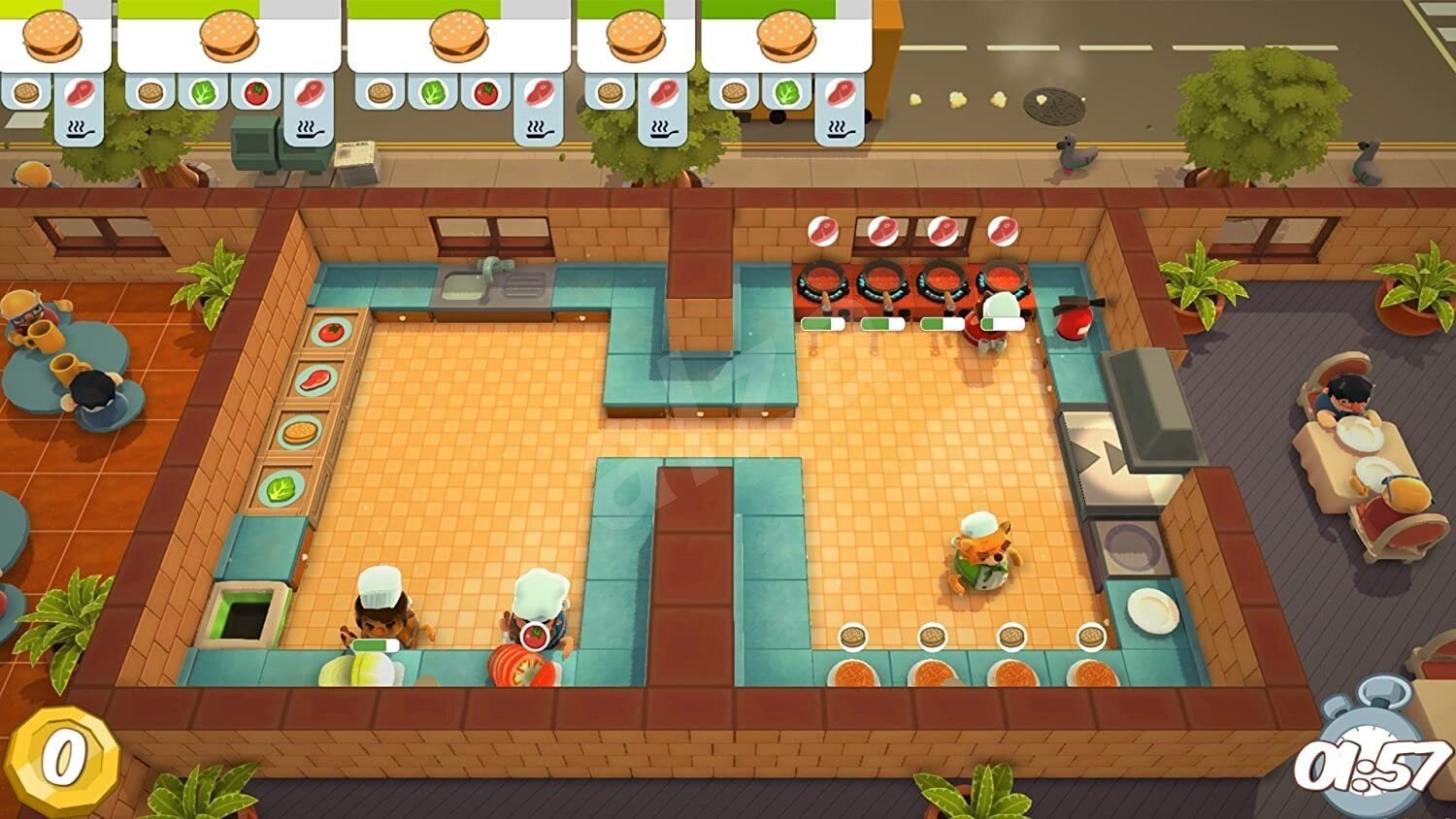 Gra Nintendo Switch Overcooked! 2: Rozgotowani