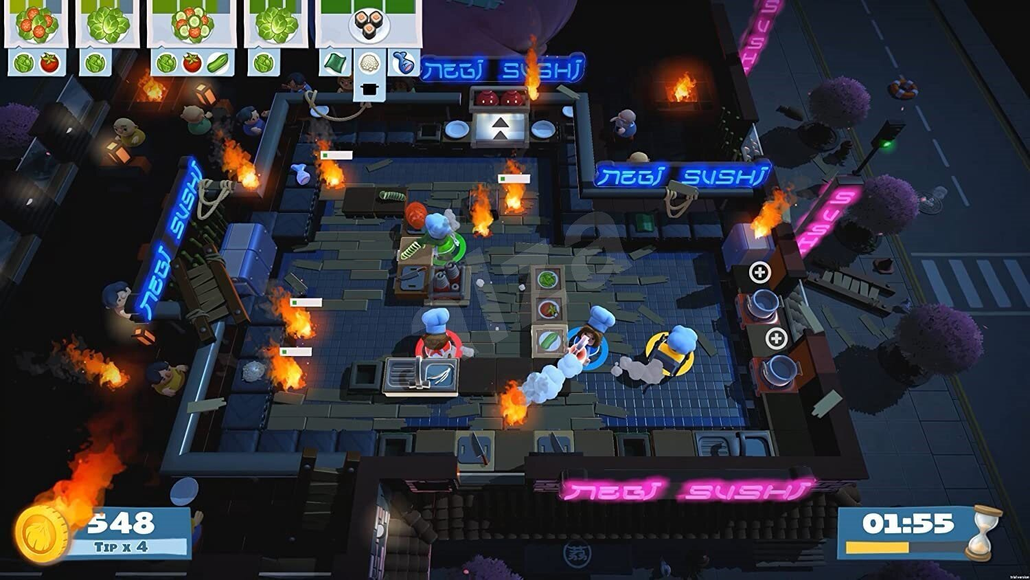 Gra Nintendo Switch Overcooked! 2: Rozgotowani