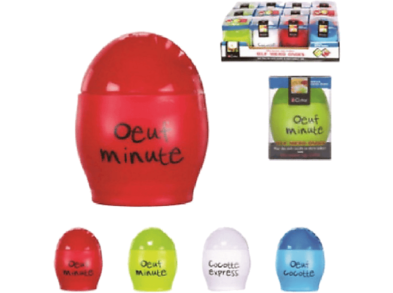 Cuece huevos  Cmp Paris CMPKC2046, Para microondas, 4 colores