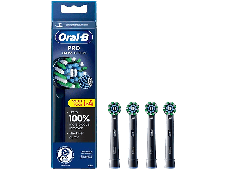 Oral B Opzetborstels Pro Cross Action Pack Van 4