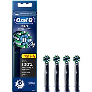 ORAL B Opzetborstels Pro Cross Action Pack van 4