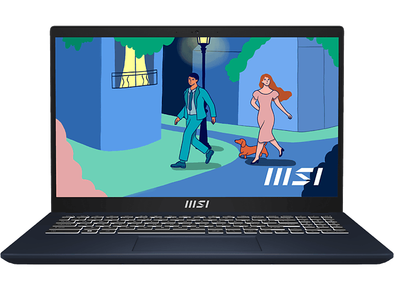 MSI Modern15B7M-247XES, 15.6FHD, AMD Ryzen™7 7730U, 16GB RAM, 512GB SSD, Radeon™Onboard Graphics
