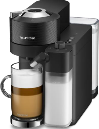 DE-LONGHI Nespresso Vertuo Lattissima ENV300.B kapszulás kávéfőző, fekete