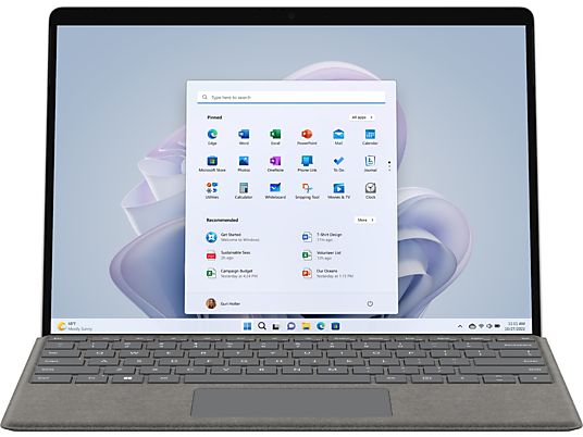 MICROSOFT Surface Pro 9 for Business - Tablet (13 ", 256 GB SSD, Platin)