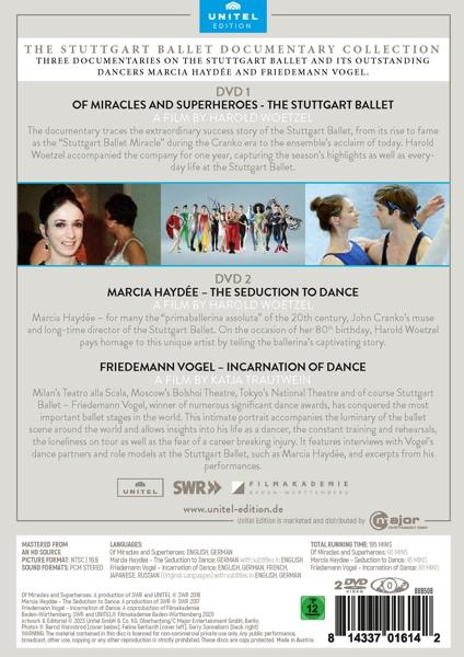 Haydee,Marcia/Vogel,Friedemann - The Stuttgart Ballet Documentary Collection  - (DVD)