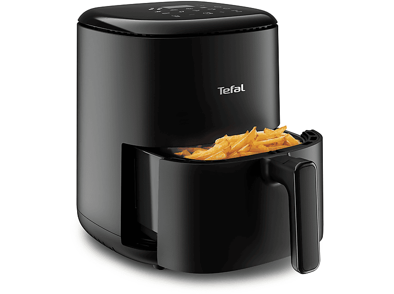 (3 Compact l, Schwarz) Heißluftfritteuse TEFAL EY1458 MediaMarkt Watt, online 1300 | kaufen