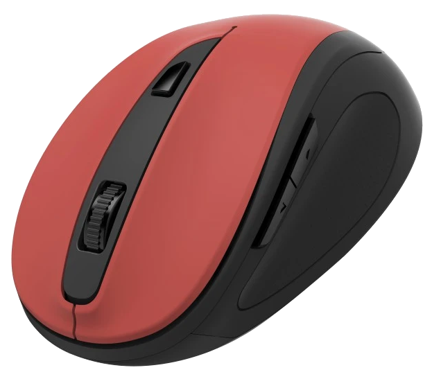 HAMA MW400 V2 vezeték nélküli optikai egér, siena piros (173028)