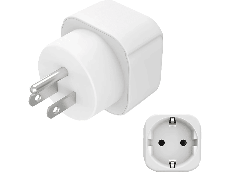 HAMA FIP Utazó adapter HU-USA, Kanada, Japán, fehér (223438)