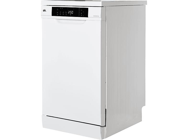 OK. ODW 4541 D FS W Geschirrspüler (Standgerät, 448 mm breit, 49 dB (A), D)