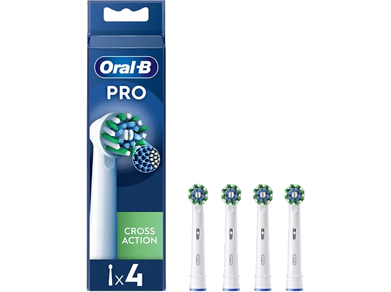 Oral B Opzetborstels Power Cross Action Pack Van 4