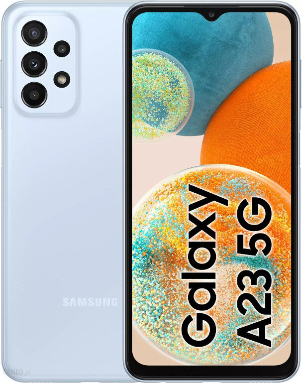 Smartfon SAMSUNG Galaxy A23 5G 4/128GB Niebieski SM-A236BLBVEUE