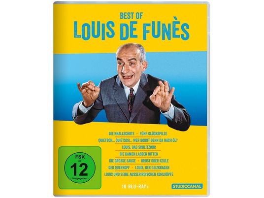 Best of Louis de Funès [Blu-ray]