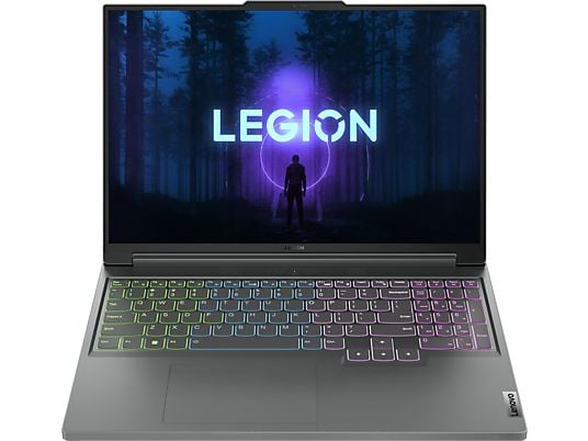 LENOVO Legion Slim 5 16IRH8 - Gaming Notebook, 16", Intel® Core™ i7, SSD 512 Go, RAM 16 Go, NVIDIA GeForce RTX™ 4060 (8 Go, GDDR6), storm grey