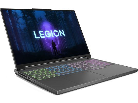 LENOVO Legion Slim 5 16IRH8 - notebook da gaming, 16", Intel® Core™ i7, SSD da 512 GB, 16 GB RAM, NVIDIA GeForce RTX™ 4060 (8 GB, GDDR6), Storm Grey