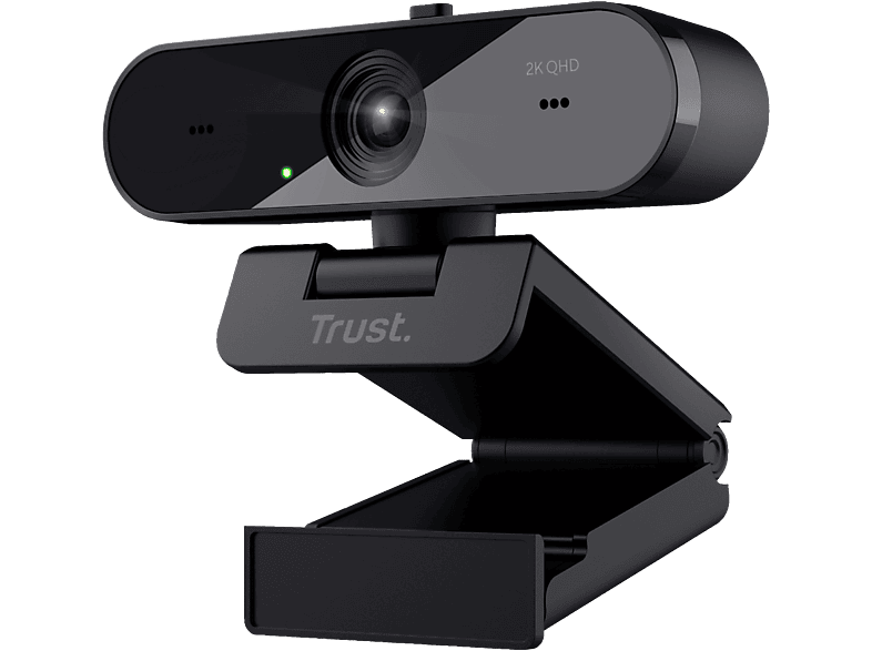 TRUST Taxon ECO | QHD 2K Webcam - Zwart - Dubbele microfoon ...