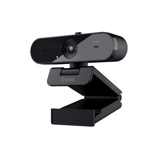 TRUST Taxon ECO - QHD 2K Webcam - Zwart - Dubbele microfoon - Privacyfilter - Inclusief statief - Automatische focus