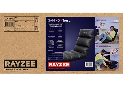 TRUST GXT718 Rayzee Gaming Vloerstoel - Zwart