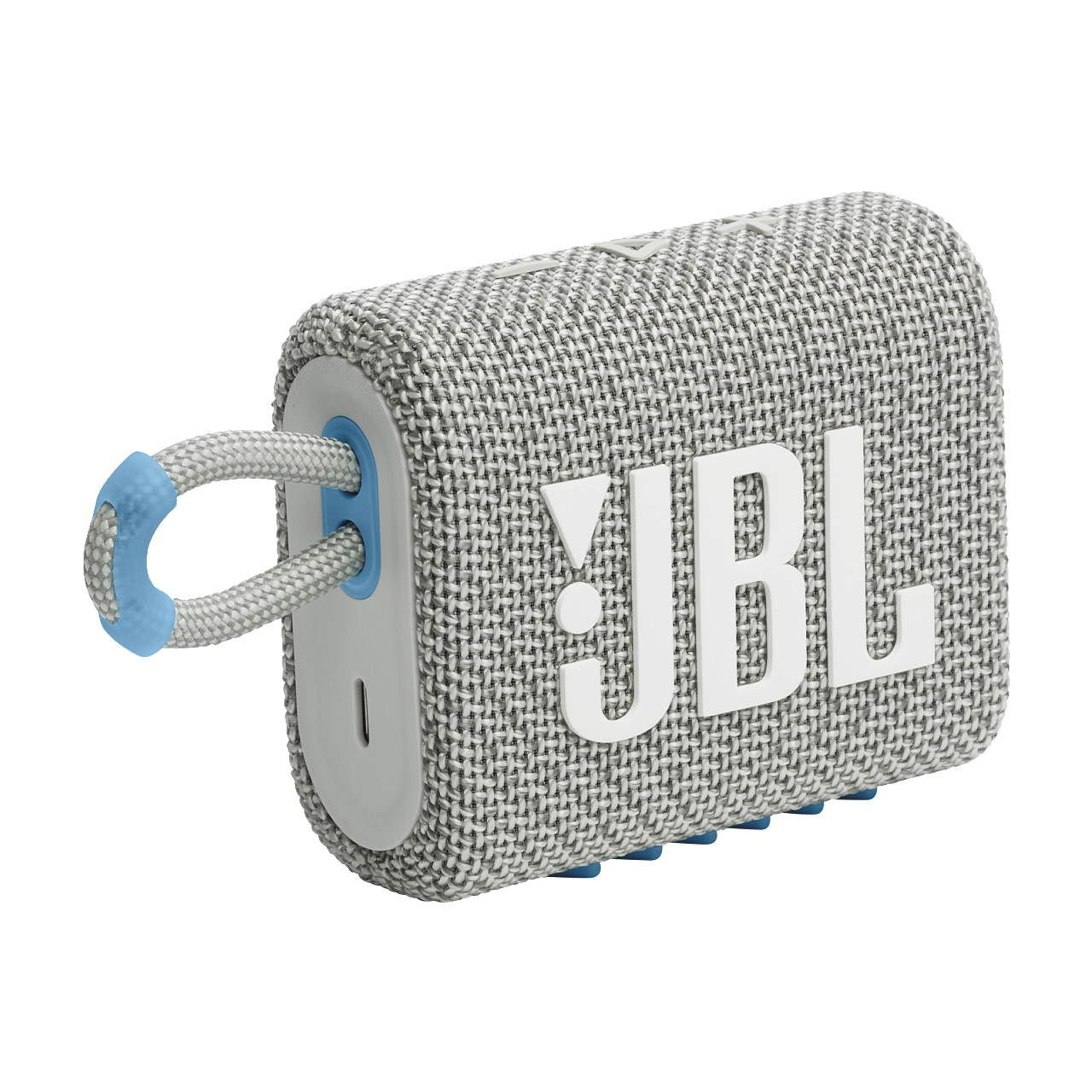 JBL Go 3 Wasserfest Eco Bluetooth Lautsprecher, Weiß