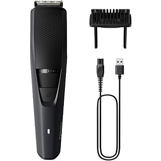 Barbero - Philips S3000 BT3233/15, Recortadora barba, 20 posiciones de longitud, 60 min autonomía, Negro