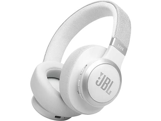JBL Live 770NC - Draadloze hoofdtelefoon Wit (JBLLIVE770NCWHT)