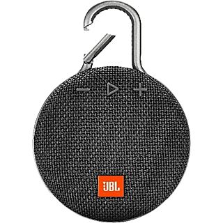 Altavoz inalámbrico - JBL Clip 3 Black, 3 W, Bluetooth, IPX7, Micrófono, Mosquetón, Negro