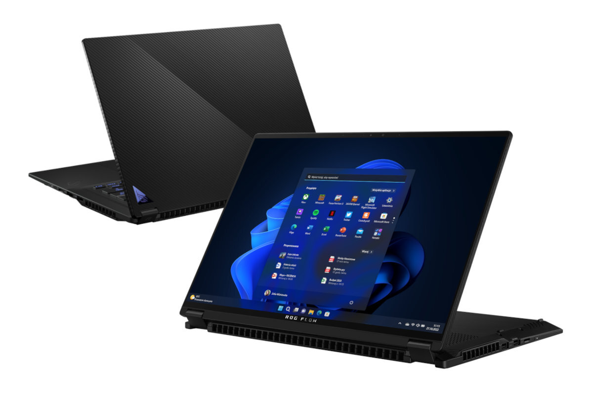 Laptop/Tablet 2w1 ASUS ROG Flow X16 (2023) GV601VV-NL005W WQXGA Dotykowy i9-13900H/16GB/1TB SSD/RTX4060 8GB/Win11H Czarny (Off Black)
