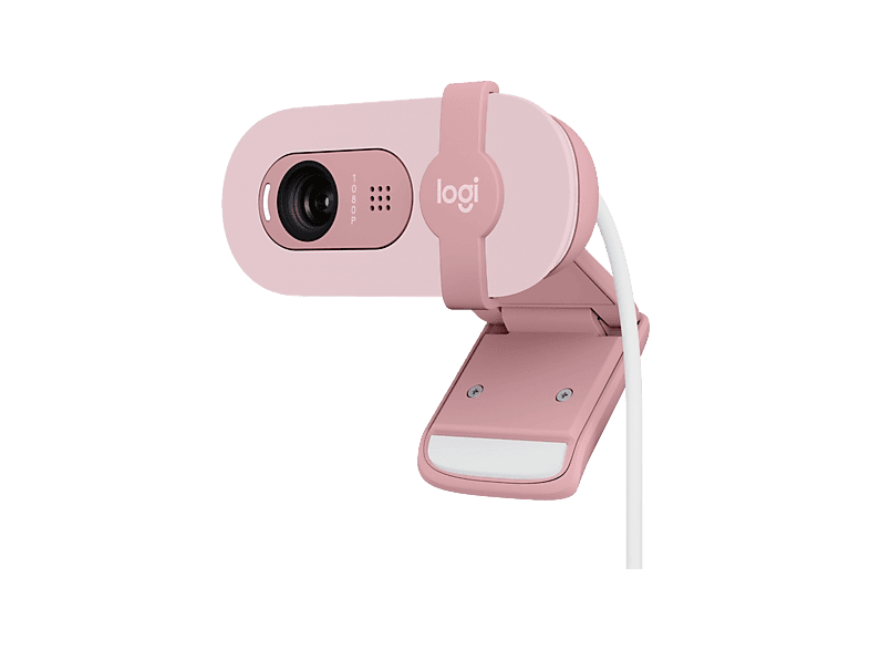 Logitech Brio 100 webcam 2 MP 1920 x 1080 Pixels USB Roze
