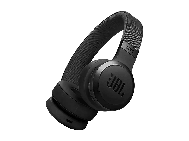 JBL Live 670nc JBLlive670ncblk On-ear Draadloze Hoofdtelefoon Met Noise-cancelling Zwart