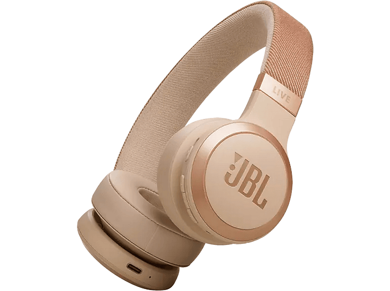 JBL Live 670nc - Casque Audio Sans Fil Beige (jbllive670ncsat)