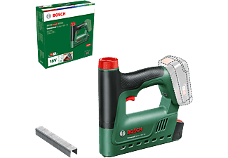 BOSCH Universal Tacker 18V-14 Akkumulátoros tűzőgép 1000db kapoccsal, 18V, akku és töltő nélkül (06032A7000)