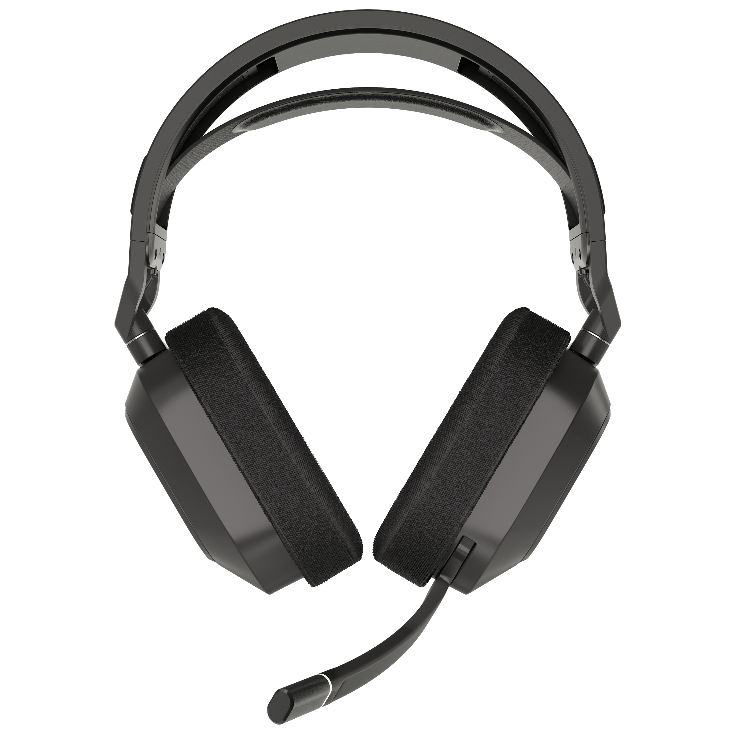 Gaming Bluetooth Headset HS80 Over-ear CORSAIR Max, Stahlgrau