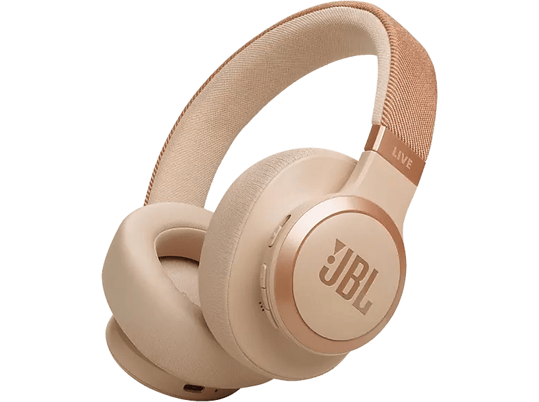 JBL Live 770nc - Draadloze Hoofdtelefoon Beige (jbllive770ncsat)