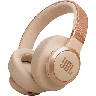 JBL Live 770NC - Draadloze hoofdtelefoon Beige (JBLLIVE770NCSAT)