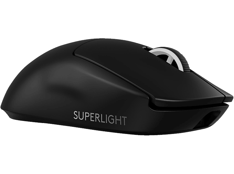 LOGITECH G Pro X Superlight 2 Lightspeed mit 5 programmierbare Tasten, kabellose Gaming Maus, Schwarz