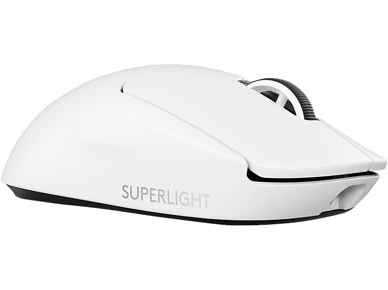 Tasten, 2 Superlight kabellose Lightspeed G LOGITECH mit X Pro Maus, 5 Weiß Gaming programmierbare