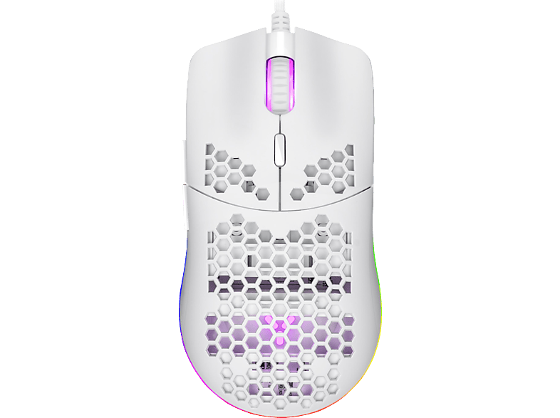 ISY IGM 4000 Gaming Maus, USB-A, 7200 dpi, RGB-LED, Weiß — Foto 3 von 3