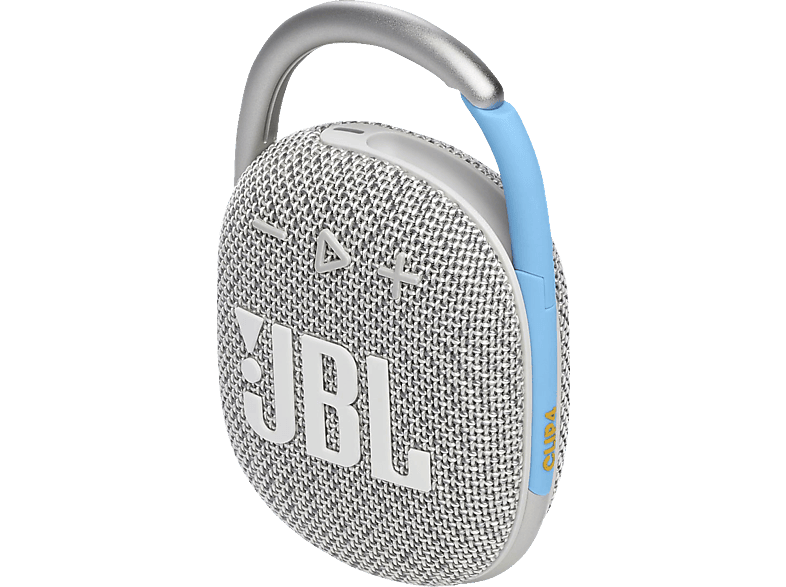 JBL Bluetooth Eco Weiß, Lautsprecher, Clip4 Wasserfest