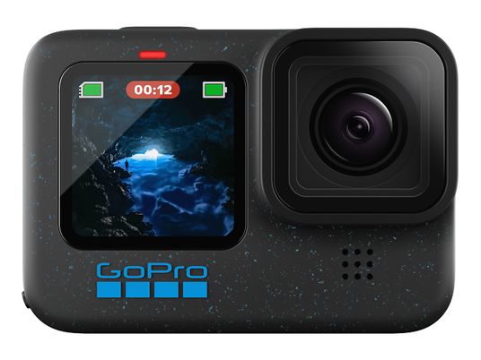 GOPRO HERO12 + carte SD de 128 Go - Caméra d'action Noir