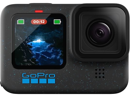 GOPRO HERO12 + carte SD de 128 Go - Caméra d'action Noir