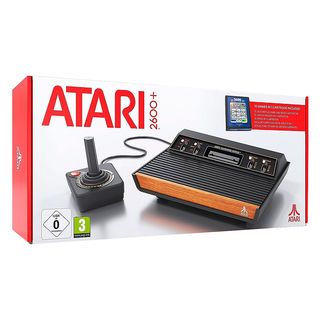 Consola retro - Atari 2600+, 10 juegos, Negro