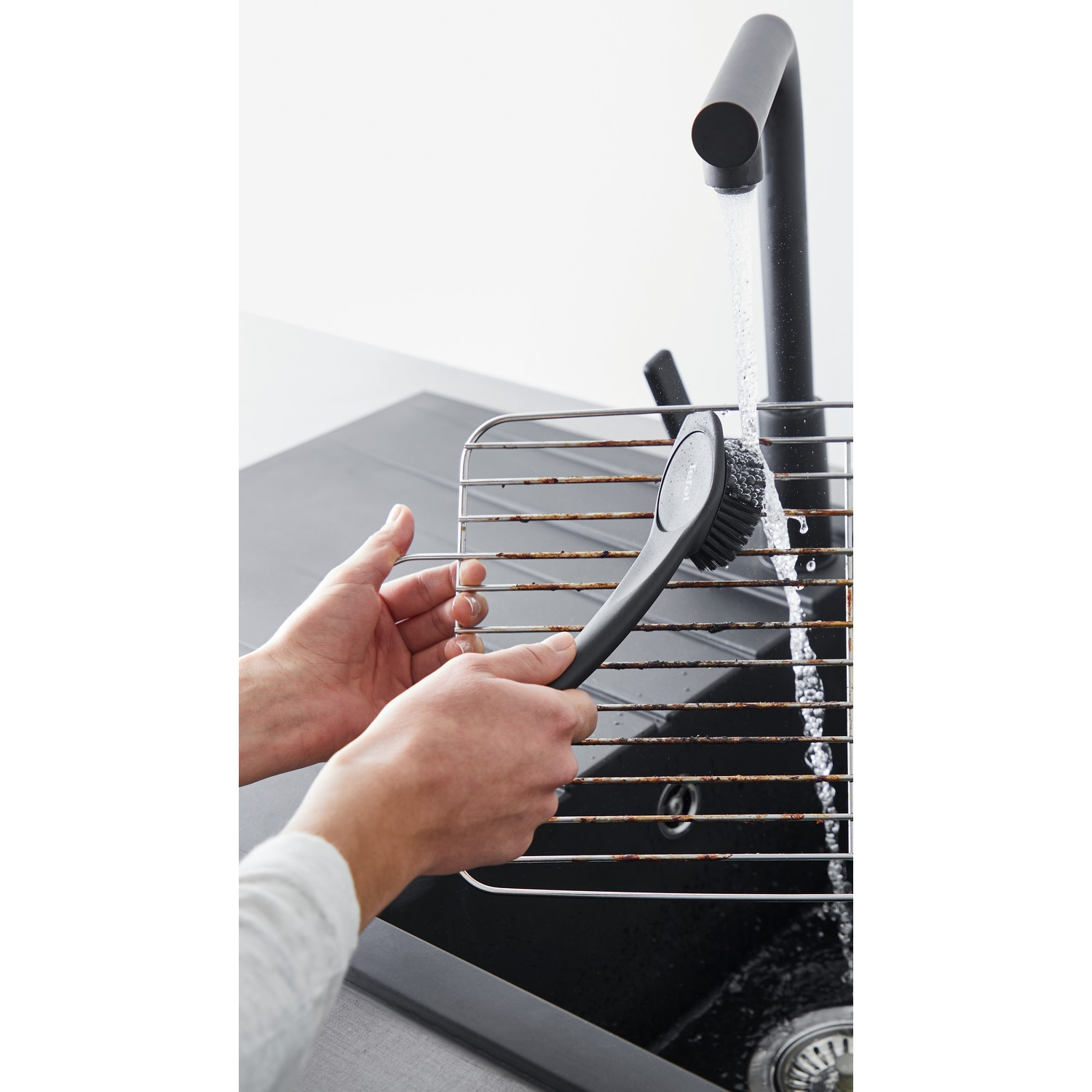 Tefal Brosse De Nettoyage Pour Gril - Poils Anti-Rayures, Compatible