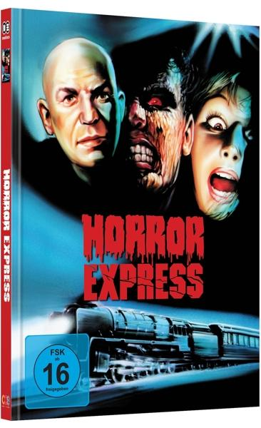 Horror Express MediaBook Blu-ray E + DVD 222 Cover