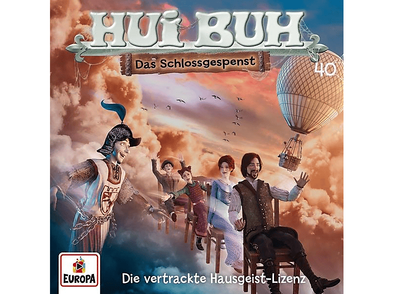 Hui Buh Neue Welt - Folge 40: Die vertrackte Hausgeist-Lizenz  - (CD)