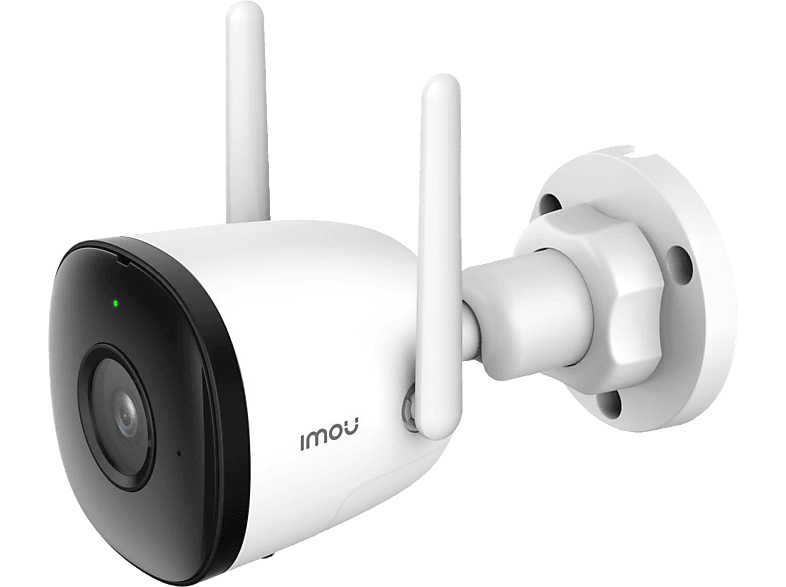 IMOU Bullet 2C kültéri biztonsági kamera 2MP, 2,8mm, wifi, RJ45, H265, IP67, IR, 12V, fehér (IPC-F22P)