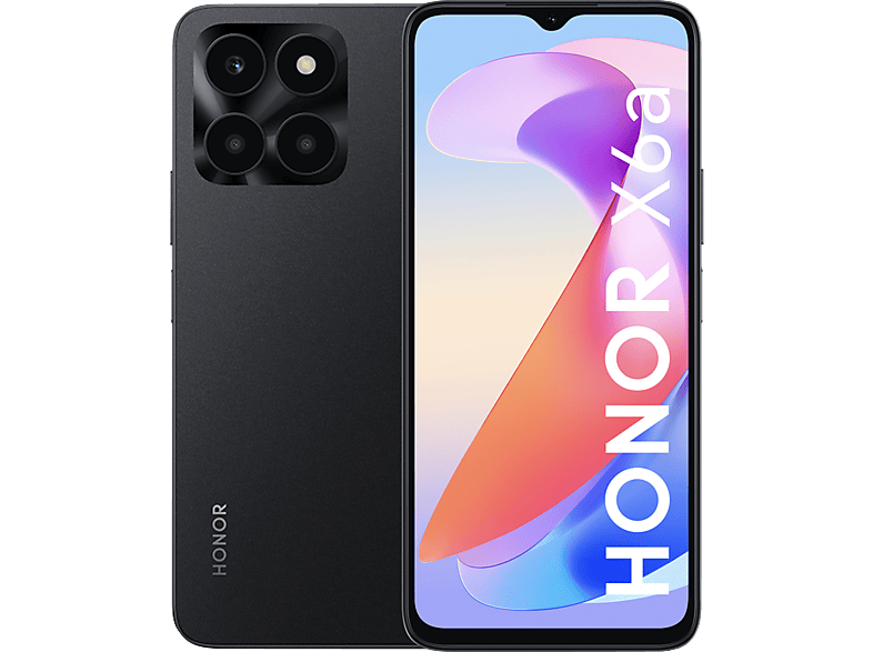 HONOR X6A 128 GB Midnight Black Dual SIM Smartphone | 128 - Midnight ...