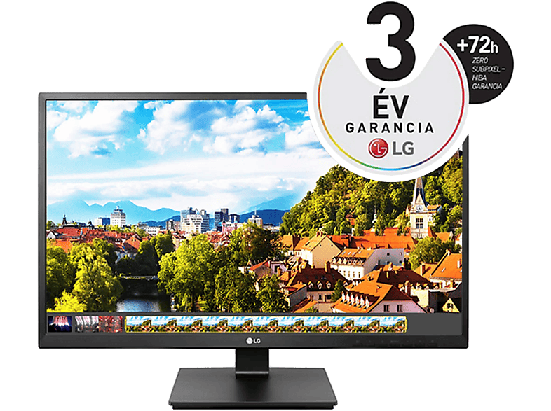 LG 24BK55YP-B 24'' Sík FullHD 60 Hz 16:9 IPS LED Monitor