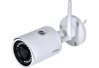 IMOU Bullet Pro kültéri biztonsági kamera 3MP, 3,6mm, wifi, H265, IP67, IR, 12V, fehér (IPC-F32MIP)