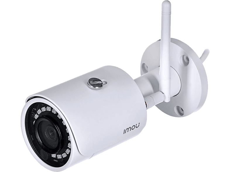 IMOU Bullet Pro kültéri biztonsági kamera 5MP, 3,6mm, wifi, H265, IP67, IR, 12V, fehér (IPC-F52MIP)