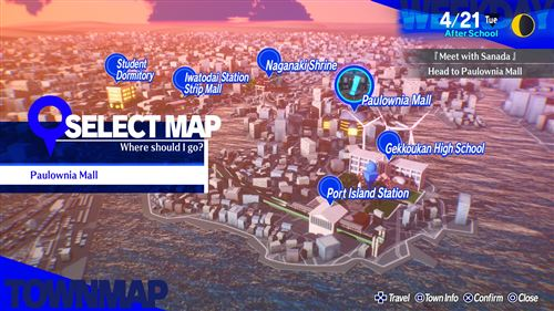 Un mapa de una ciudad con áreas resaltadas y etiquetas de ubicación.