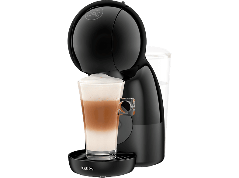 REACONDICIONADO Seminuevo Muy bueno Cafetera de cápsulas - Nescafé Dolce Gusto Krups Piccolo XS KP1A3BHT, 1600W, 15 bar, 0.8 L, Calentamiento en 30s